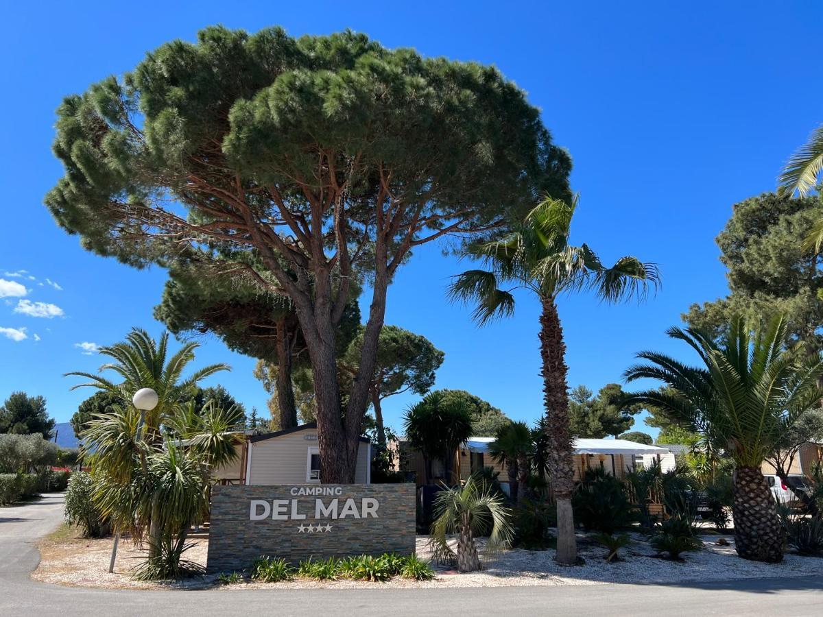 Camping Del Mar 10, Mobil Home Petit Paradis, 6 Personnes, Bord De Mer, Camping Del Mar Village Argeles-sur-Mer Exterior photo